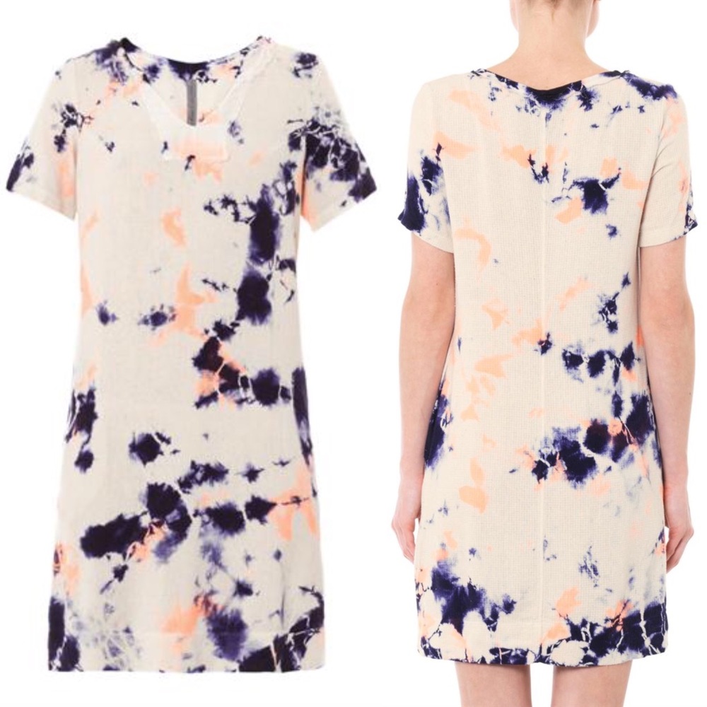 Raquel Allegra Cosmic Tie Dye Dress
